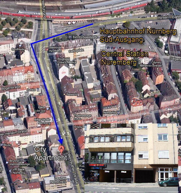 نورنبيرغ Apartment Am Hauptbahnhof الغرفة الصورة